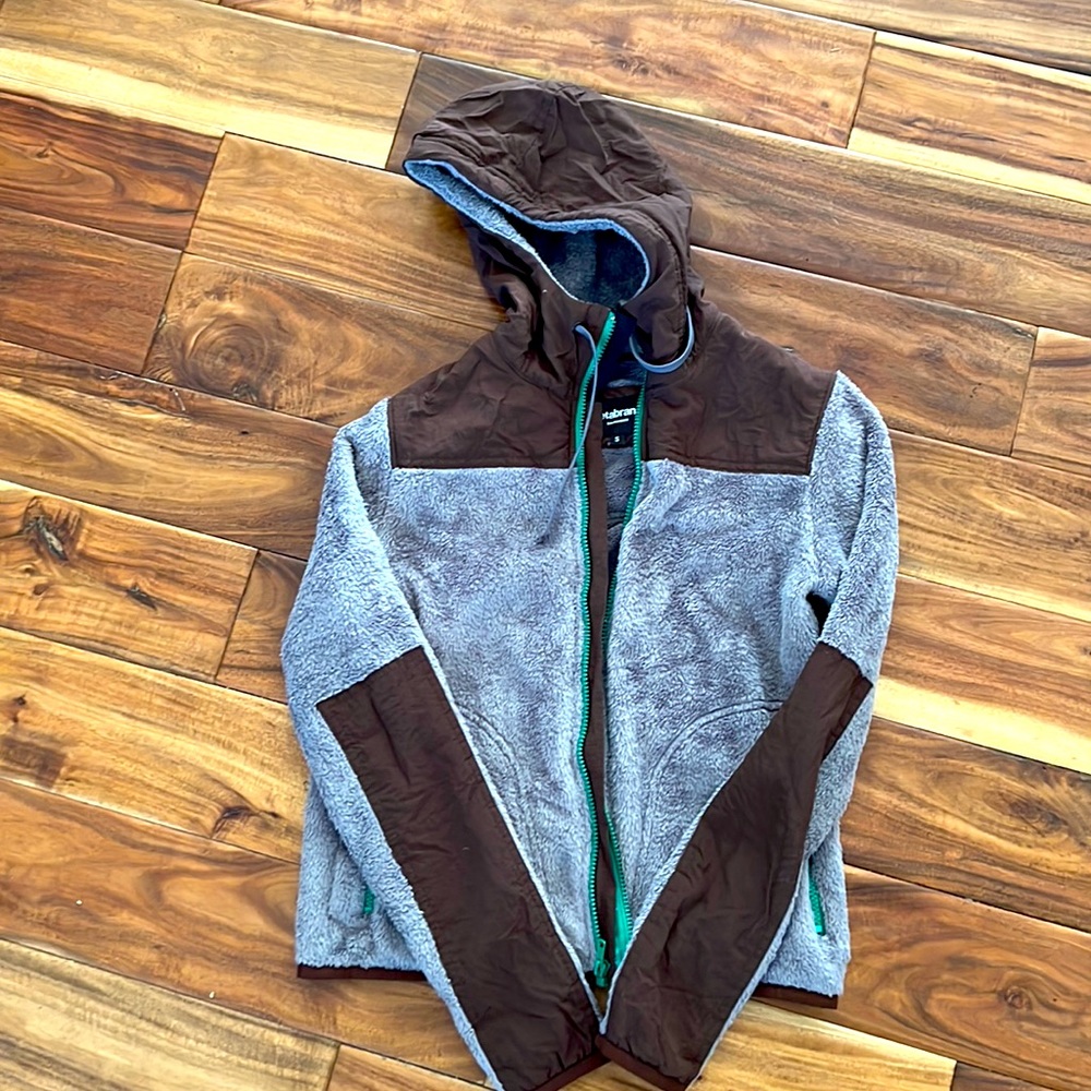 Beta brand fleece zip up hoodie.
